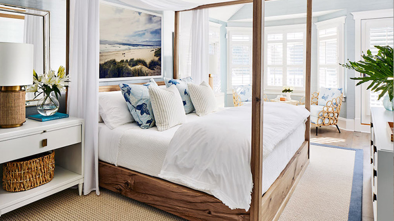 طراحی سرویس خواب ممبران با حجله و پشه بند