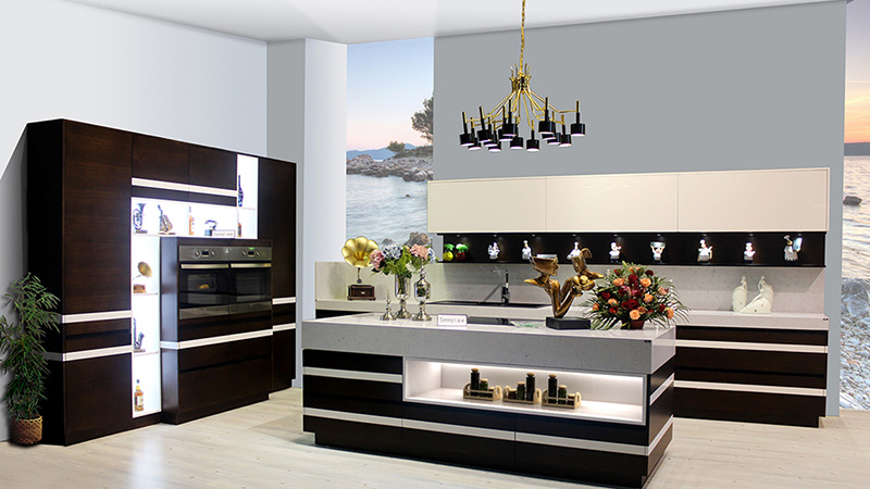 نورپردازی و ال ای دی، ایده ای جالب برای طراحی کابینت های ممبران