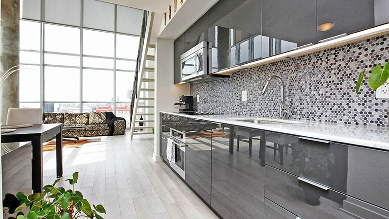 مناسب آشپزخانه با نور اندک