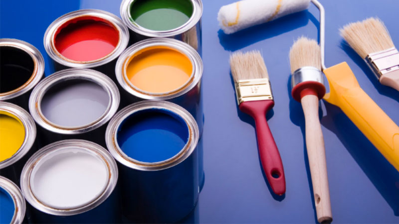 مراحل رنگ کردن (MDF)